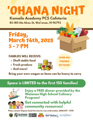 ʻOhana Night with WCCHC